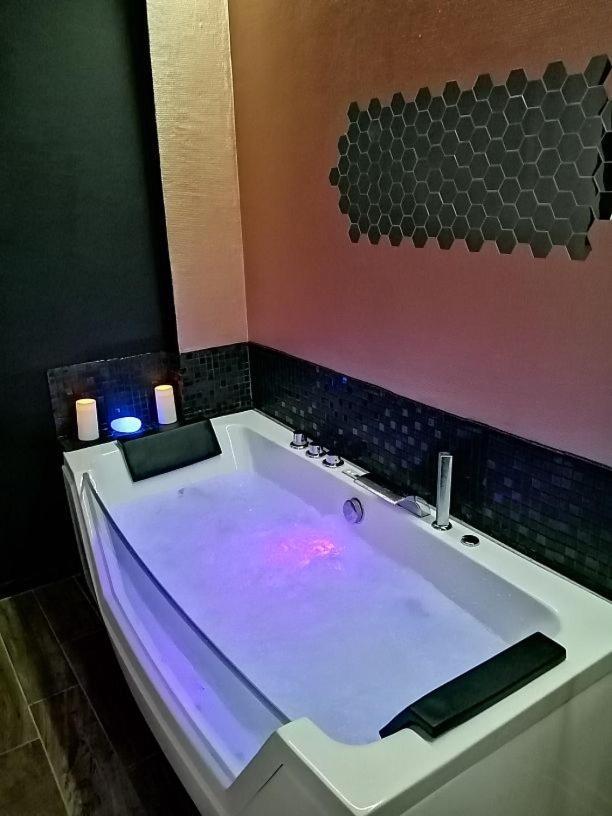 Appartement Avec Balneo Et Sauna Privatif - Le Rose Cuivre Troyes Dış mekan fotoğraf